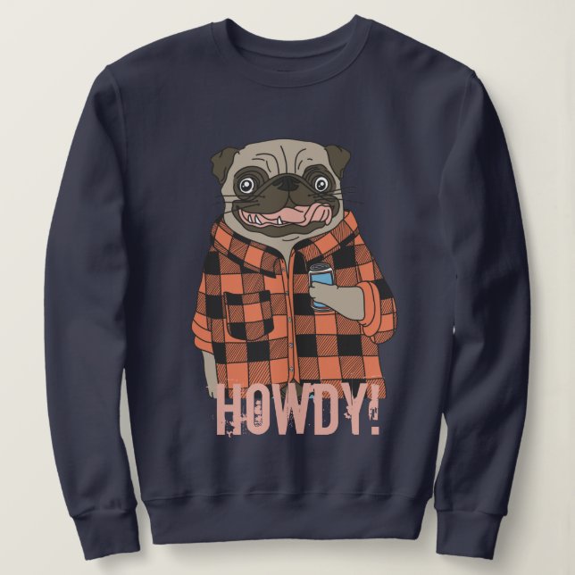Howdy Mops Sweatshirt (Design vorne)