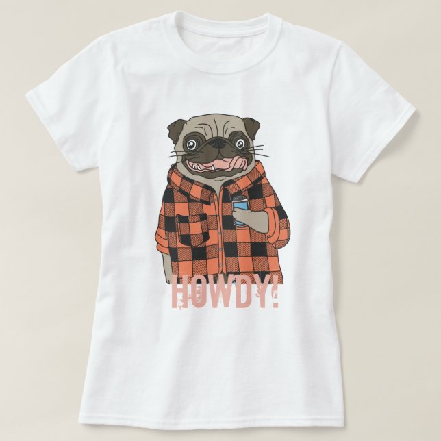 Howdy Mops T - Shirt (Design vorne)