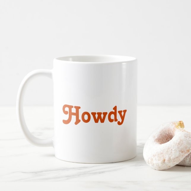 Howdy Mug (Avec donut)