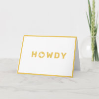 Howdy Neighbor Realtor Marketing Card