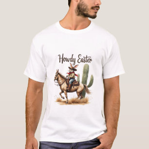 Howdy Oaster Bunny Reiten T-Shirt