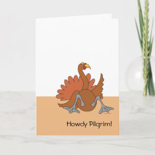 Howdy Pilgrim - Carte de vacances