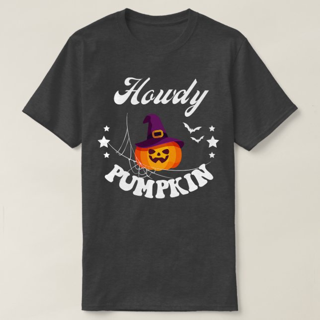 Howdy Pumpkin 3 T-Shirt (Design vorne)