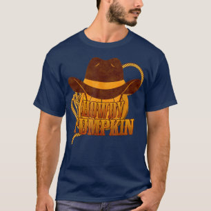 Howdy Pumpkin Fall Autumn Halloween Country Wester T-Shirt