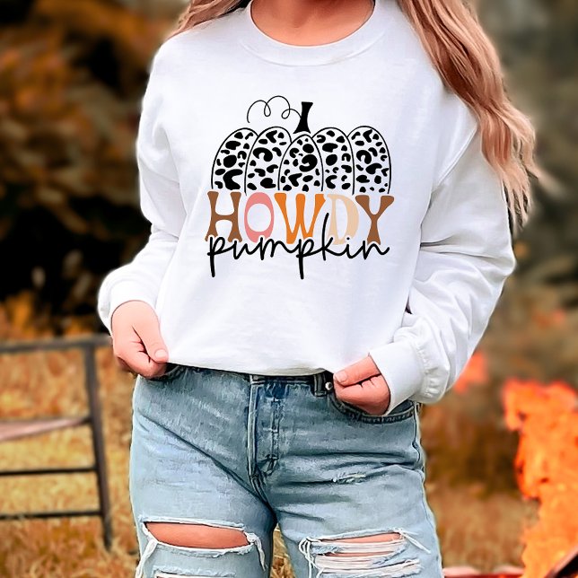 Howdy Pumpkin Fall Sweatshirt (Von Creator hochgeladen)