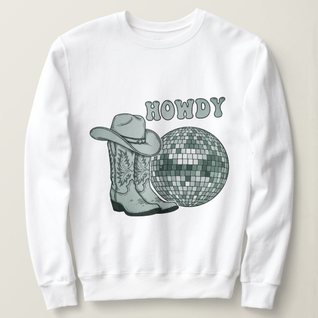 Howdy Sweatshirt (Design vorne)