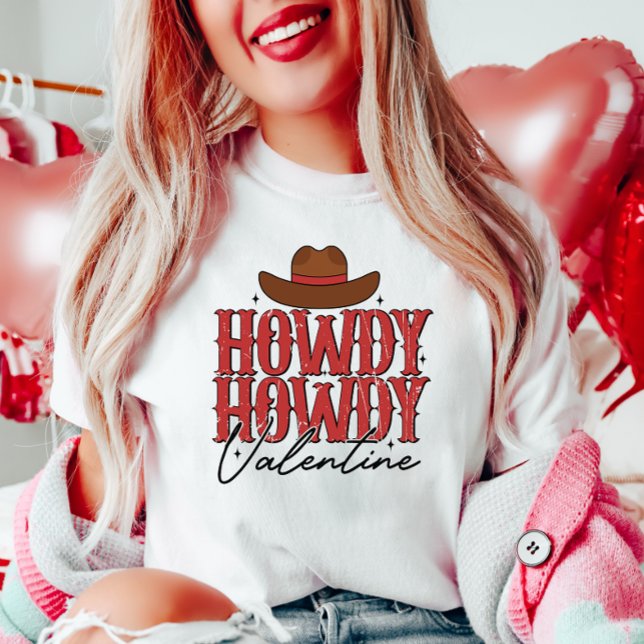 Howdy Valentine T-Shirt (Von Creator hochgeladen)