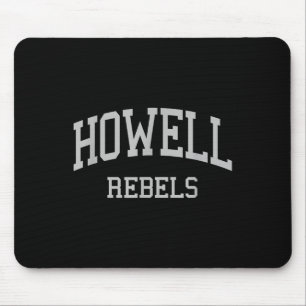 Howell High School Hs Farmingdale Nj Retro Sports Mousepad