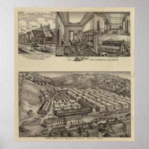 Howell, Jewettand Landkreis, Kansas Poster