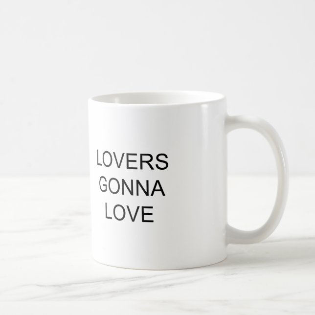 Howey Huggers, das geht, die Liebhaber zu umarmen Kaffeetasse (Rechts)
