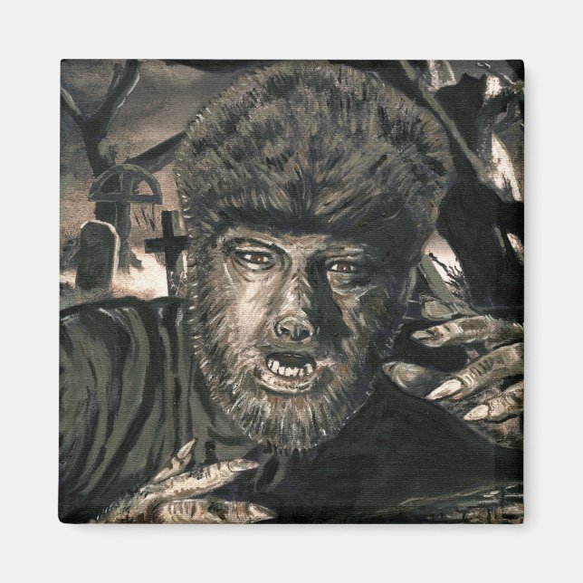 Howl at the Moon Magnet (Devant)