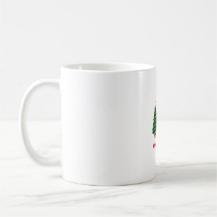 Howl-iday Cheer Beagle mit einem Weihnachtsbaumdes Kaffeetasse