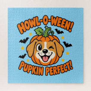 Howl O Ween Pupkin Perfekter Süßer Hund Halloween