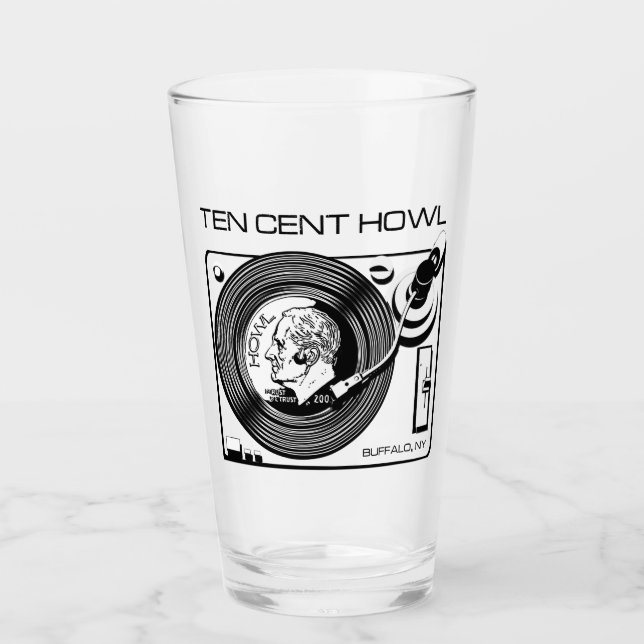 Howl Pint Glass Glas (Vorderseite)