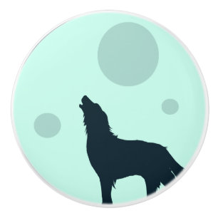 Howl zum Mond Keramikknauf