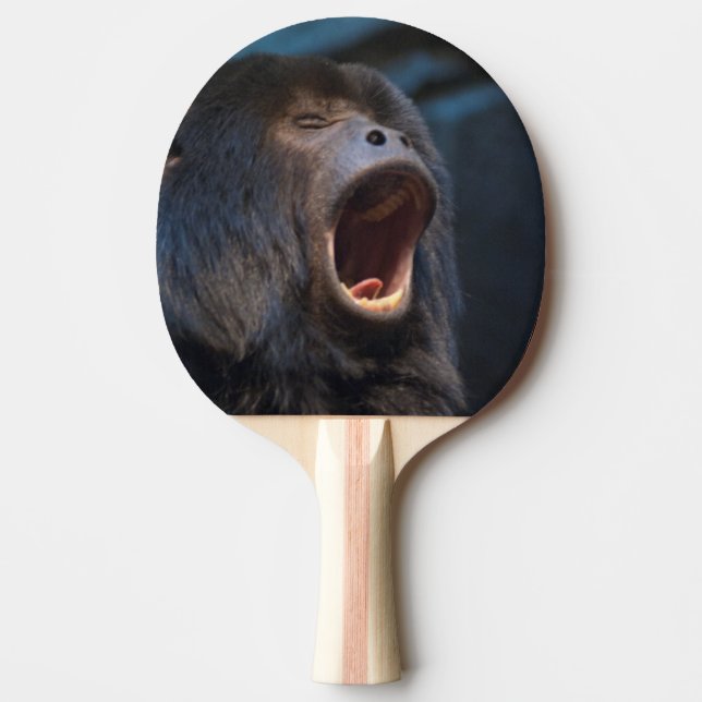 Howler-Affenhecht - Funny Paddel Tischtennis Schläger (Vorderseite)
