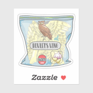 HOWLETS WING Macbeth Hexen Zauber. Aufkleber