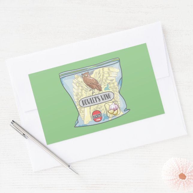 HOWLETS WING Macbeth Hexen Zauber. Rechteckiger Aufkleber (Umschlag)