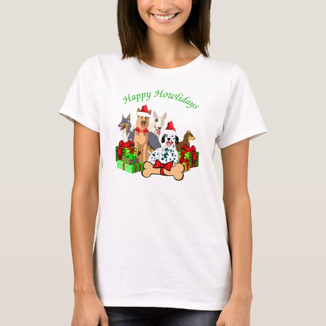 Howliday verfolgt Kleid T-Shirt (Vorderseite)