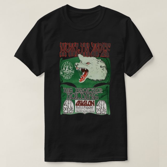 Howlin" Wolf - Klassischer T - Shirt 1966 (Design vorne)