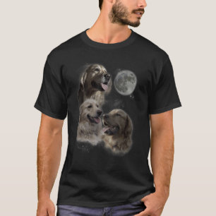 Howling auf dem Mond Shirt - Funny Golden Retrieve