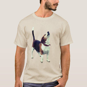 Howling Beagle Niedlich Dog T-Shirt