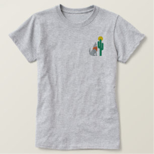 Howling Coyote Besticktes T-Shirt