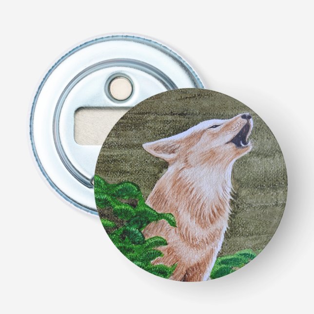 Howling Coyote Flaschenöffner (Vorderseite)