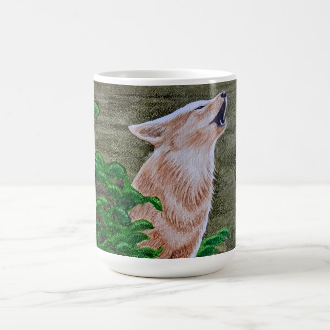 Howling Coyote Kaffeetasse (Mittel)