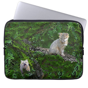 Howling Fox Laptop-Abdeckung Laptopschutzhülle