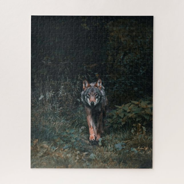 Howling Fun : Plongez dans notre puzzle Wolf (Vertical)