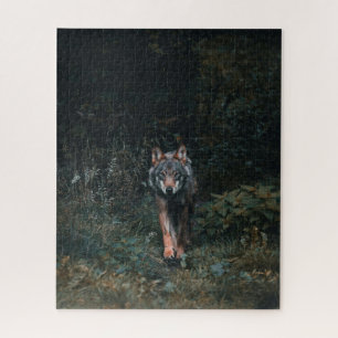 Howling Fun: Tauchen Sie in unser Wolf-Puzzle