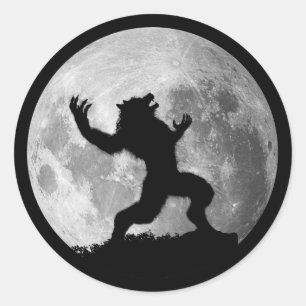 Howling Mad Werewolf Sticker