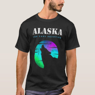 Howling Wolf Alaska Native American Alaska Tribal T-Shirt