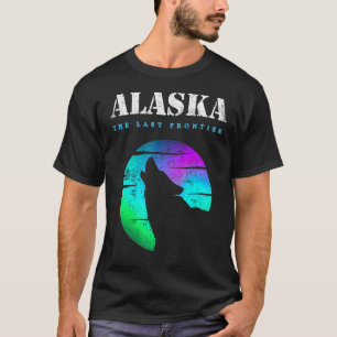 Howling Wolf Alaska Native American Alaska Tribal T-Shirt