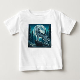 Howling Wolf Baby T-shirt