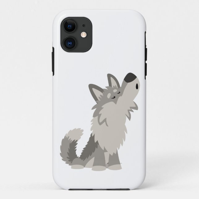 Howling Wolf Case-Mate Barely There™ iPhone 5 Hülle (Rückseite)