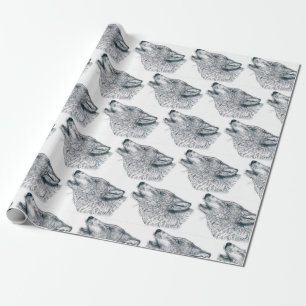 Howling Wolf Geschenkpapier