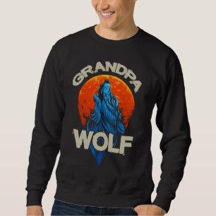 Howling Wolf Grandpa Familienspass Sweatshirt