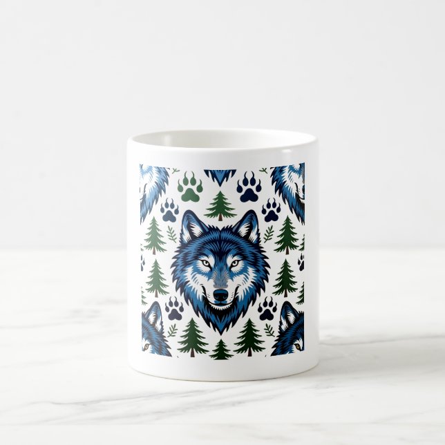 Howling Wolf Kaffeetasse (Mittel)