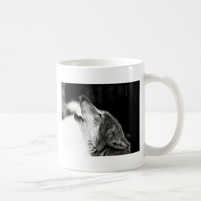 Howling Wolf Kaffeetasse (Rechts)