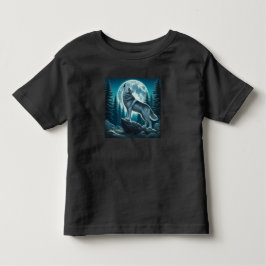 Howling Wolf Kleinkind T-shirt
