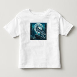 Howling Wolf Kleinkind T-shirt