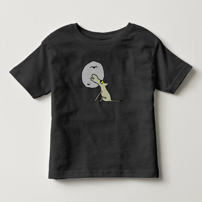 Howling Wolf Kleinkind T-shirt (Vorderseite)