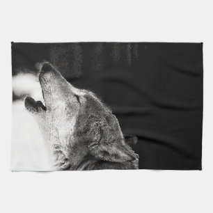 Howling Wolf Küchentuch