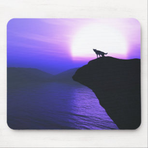 Howling Wolf Mousepad