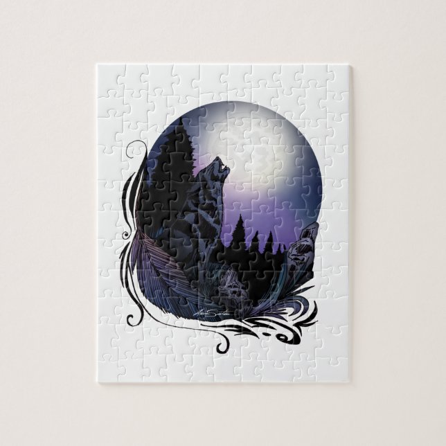 Howling Wolf (Signature Design) (Vertikal)