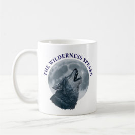 Howling Wolf und Moon Kaffeetasse