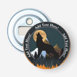 Howling Wolf Vollmond Flaschenöffner