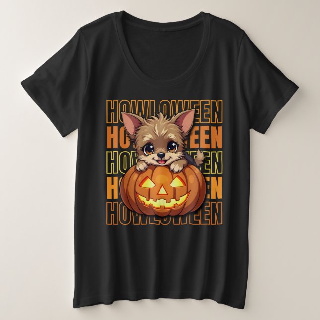 HOWLOWEEN - Yorkie Lovers Halloween (Design devant)